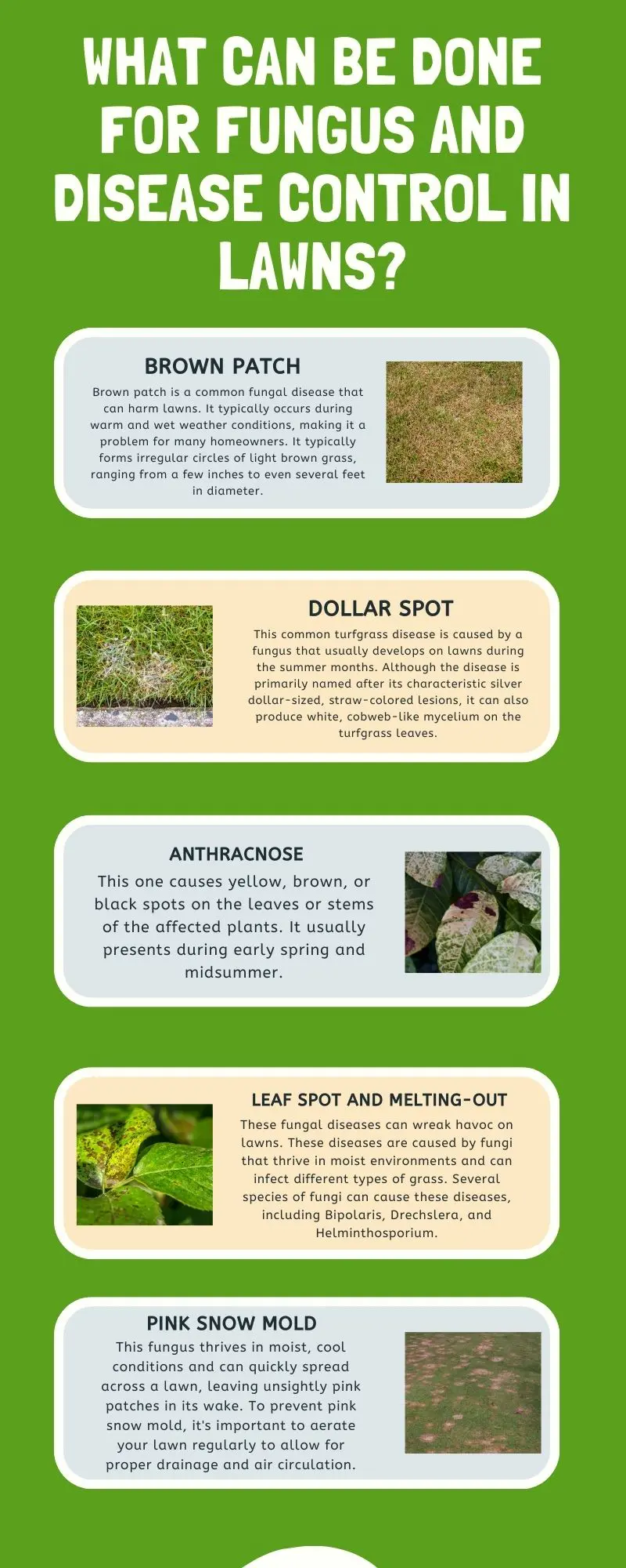 fungus and disease control