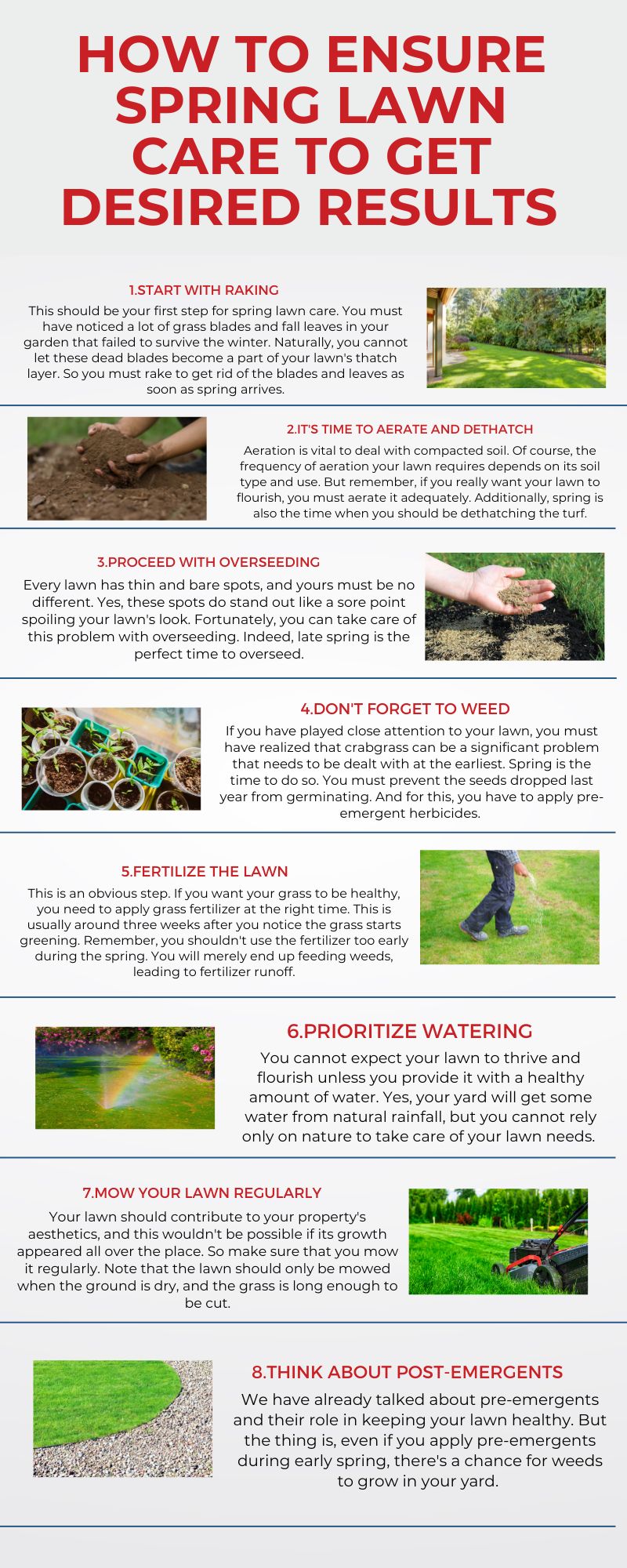 How To Ensure Spring Lawn Care To Get Desired Results (1)